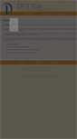 Mobile Screenshot of dpswax.com